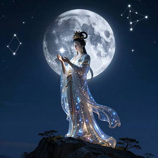Nuwa, Divine Mother of the Night Sky