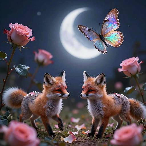 Celestial Rose-Scented Twilight Garden