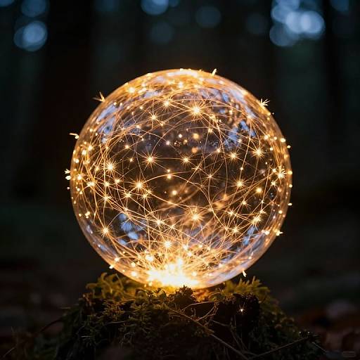 Luminous Orb of Twilight Dreams