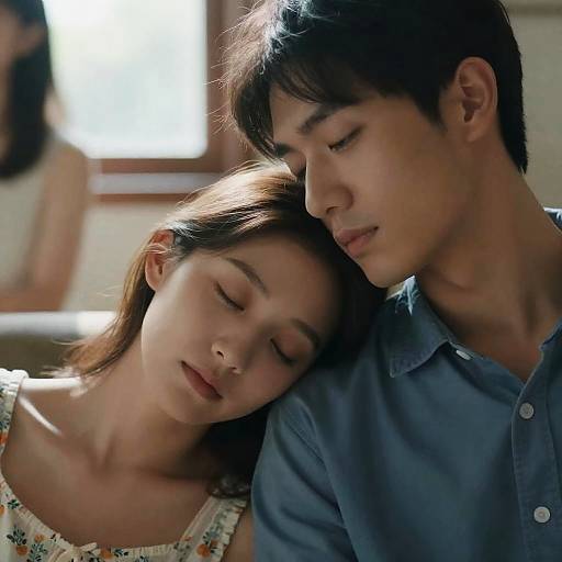 Serene Couple in Soft Natural Light