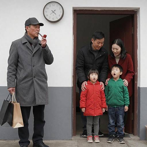 Contrasting Scenes of Daily Life