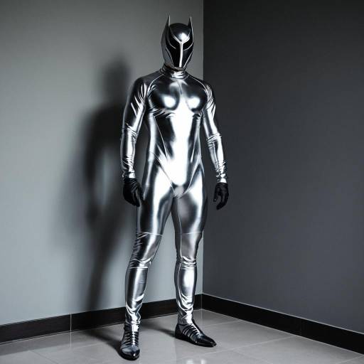 El Santo Cosplay in Minimalist Style