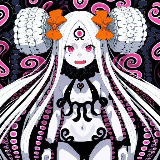 Illustration of Abigail williams (swimsuit foreigner) (first ascension) (fate), fate/grand order in the style of Karaagetarou