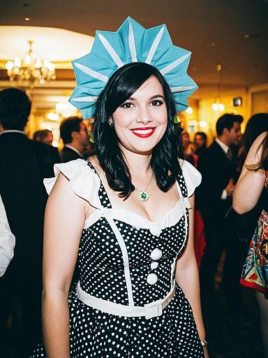 Candid Capture of a Quirky Costume Party