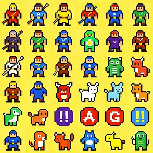 Interactive 2D Sprite Art Workshop