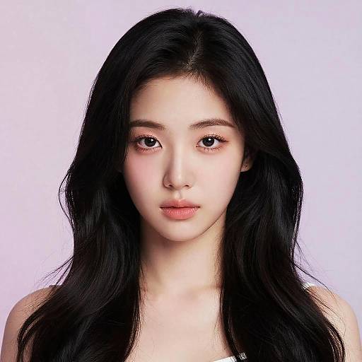 Ethereal Kpop Idol Portrait