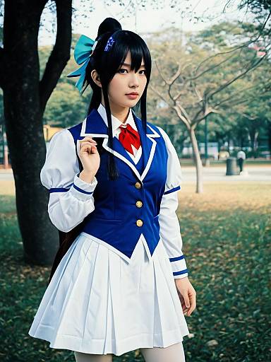 Realistic Sexy Ryou Fujibayashi Cosplay