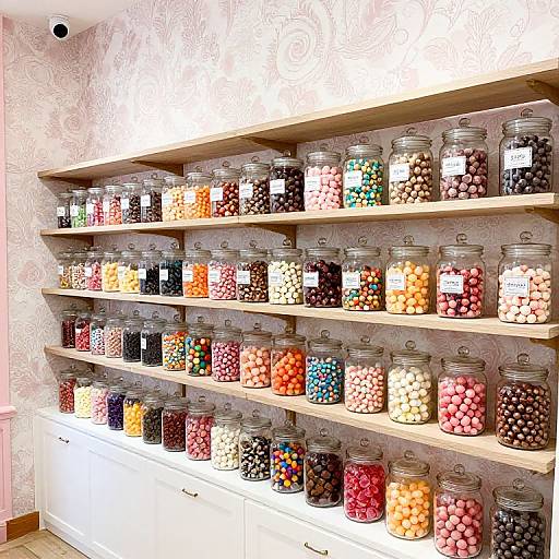 Modern Vintage Candy Store Aesthetic