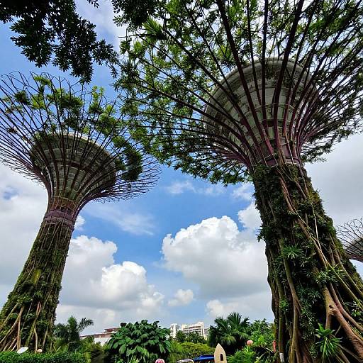 Majestic Colossal Inverted Forest City