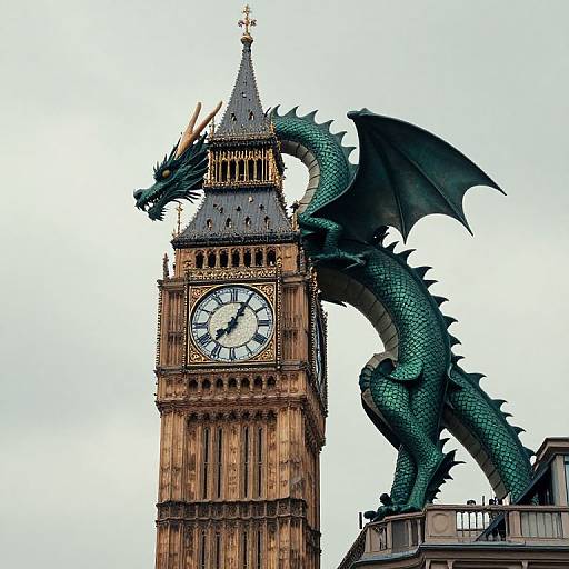 Clock Tower on Sleeping Dragon Spine