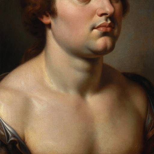 Renaissance Portrait with Giant Double Chin