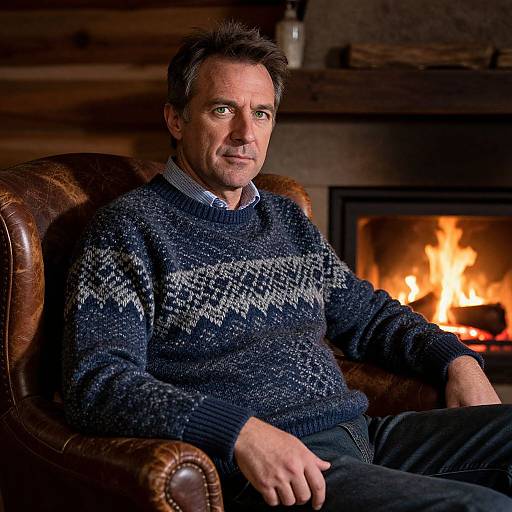 Hyperrealistic Portrait of Rustic Man