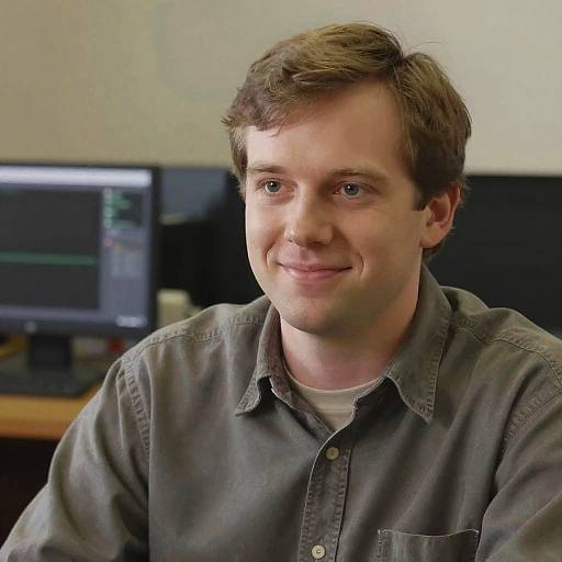 Youthful Gabe Newell Mid-90s Portrait