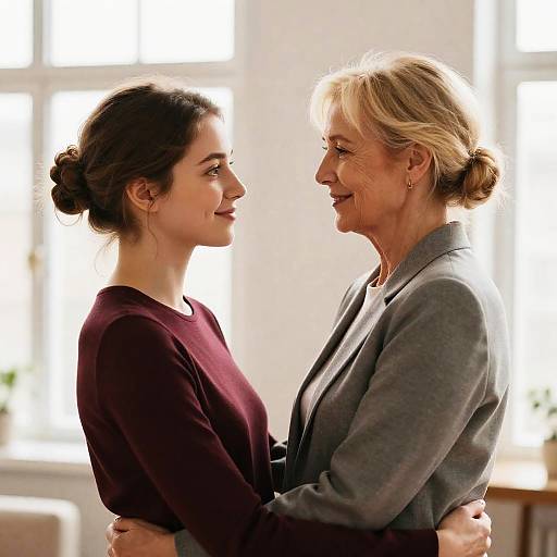 Tender Embrace: A Generational Connection