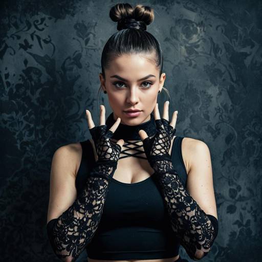 Athletic Witch in Metaphysical Painting Style