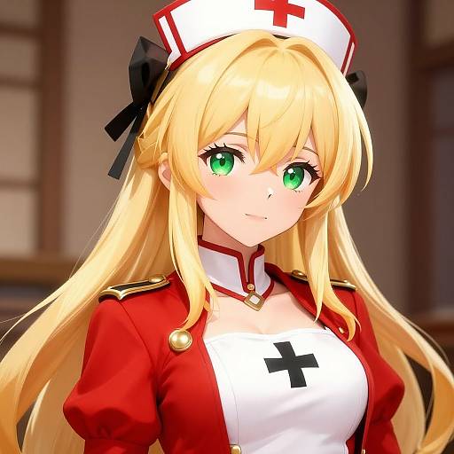 Admiral Hipper Anime Character Illustration