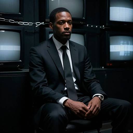 Steve Javie in Chains, Dark Room