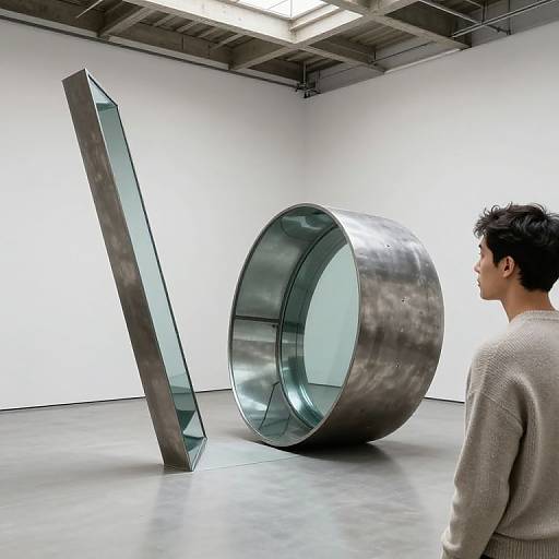 Dramatic Modern Loft with Sculptural Imbalance