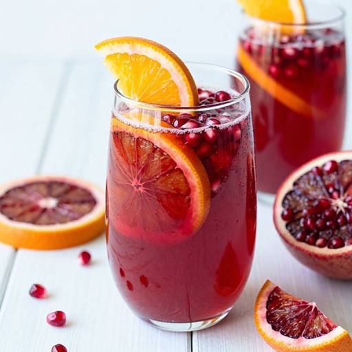 Blood Orange Pomegranate Sangria Recipe