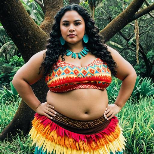 Plus Size Moana Costume for Confident Girls