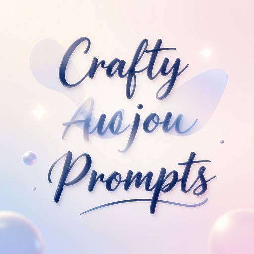 Digital artwork with bold, cursive blue text reading 