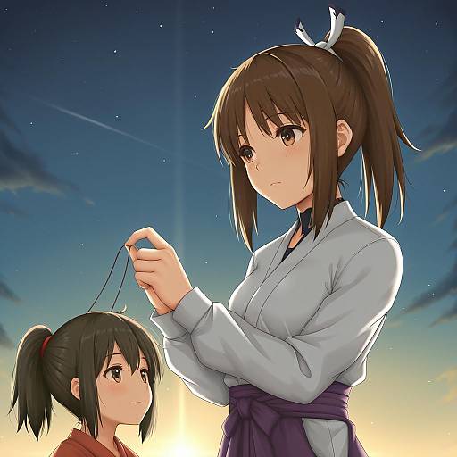 Illustration of Ogino chihiro, sen to chihiro no kamikakushi in the style of Arcie albano