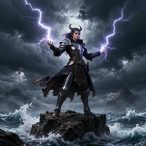 Dragonborn Storm Sorcerer on Maelstrom Spire