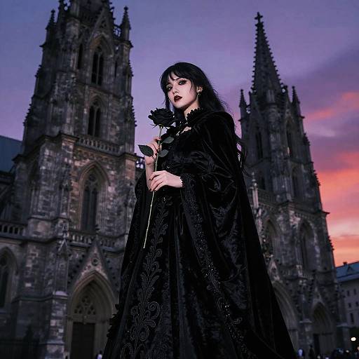 Angela White Gothic Cathedral Twilight