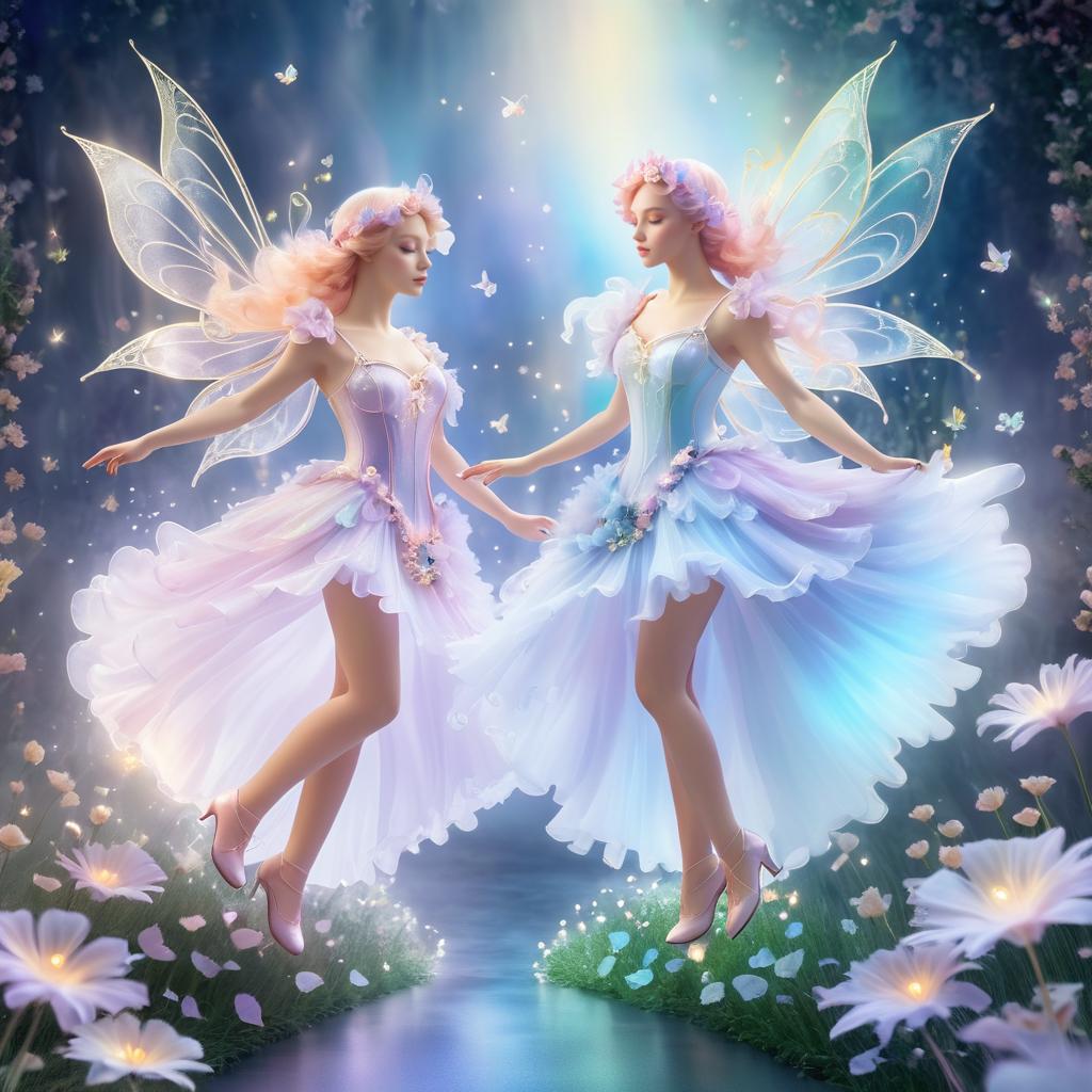 Enchanting Fairies in Pastel Steam Power