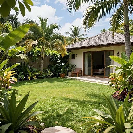 Tropical Backyard Garden Ideas