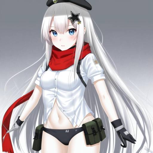 Illustration of 9a-91 (girls' frontline), girls' frontline in the style of Aoi kumiko