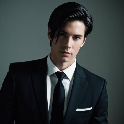 Stylish Anchor Cosplay with Dark Elegance