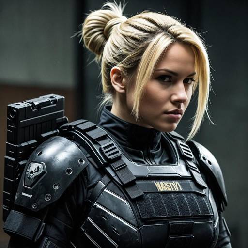 Cassie Cage Cosplay in Tactical Gear
