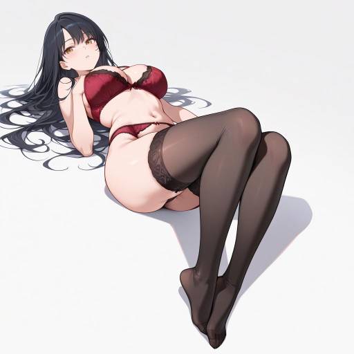 Elegant Lingerie Pose of a Lady Elegant Lingerie Pose of a Lady