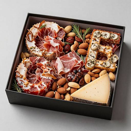 Gourmet Gift Box Fashion Styling
