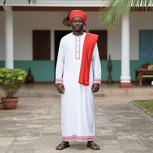Traditional West Indian Man Outfit