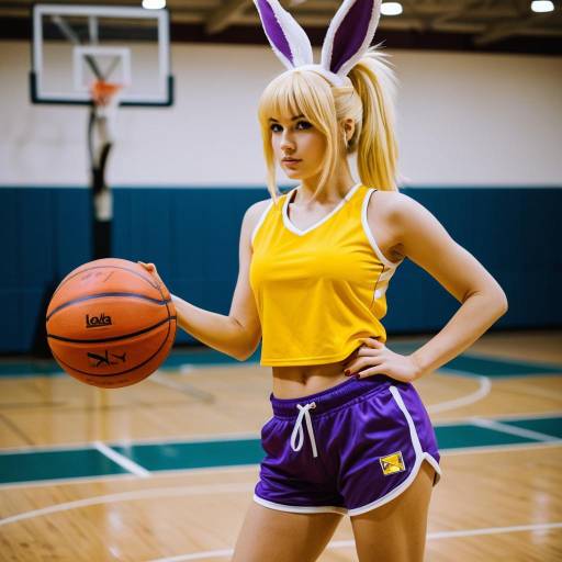 Sporty Lola Bunny Cosplay Costume