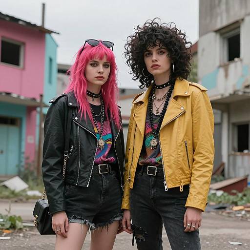 Edgy Couple in Urban Decay