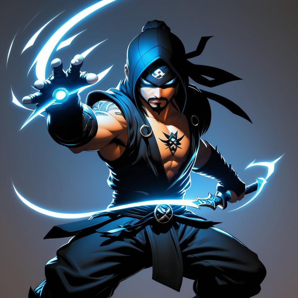 Stealthy Ninja in Joe Madureira Style