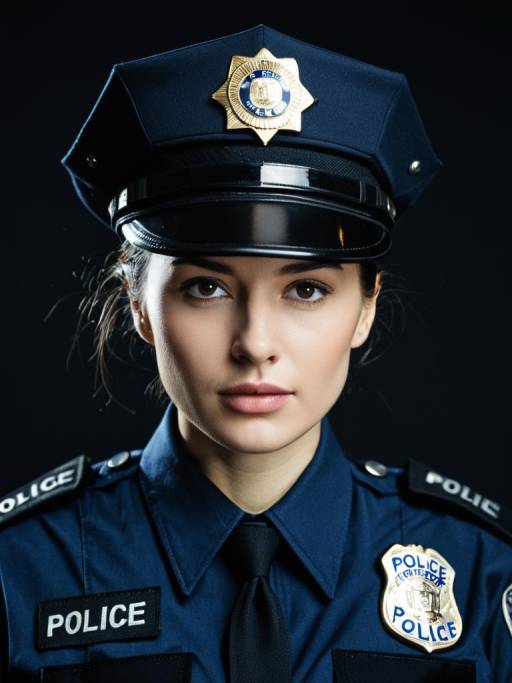 Female Police Officer Portrait