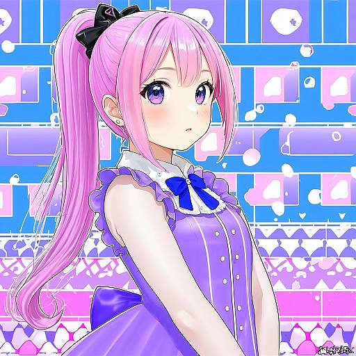 Illustration of Momoyama mirai, pretty series in the style of Akkijin