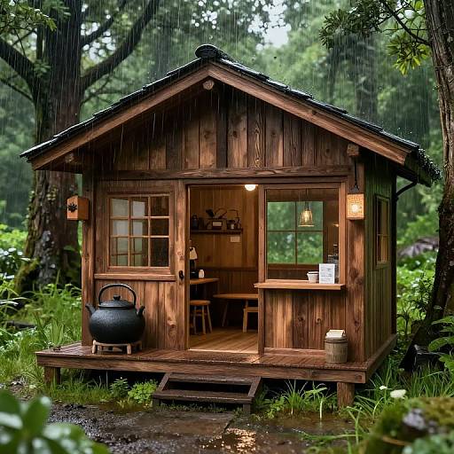 Rainy Rick Grimes Park Scene