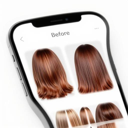 Photograph of a smartphone displaying a 