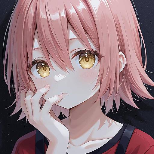 Illustration of Haruhara haruko, flcl in the style of Nakkar