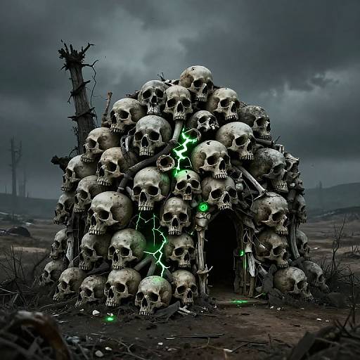 Post-Apocalyptic Skullhouse Dwelling
