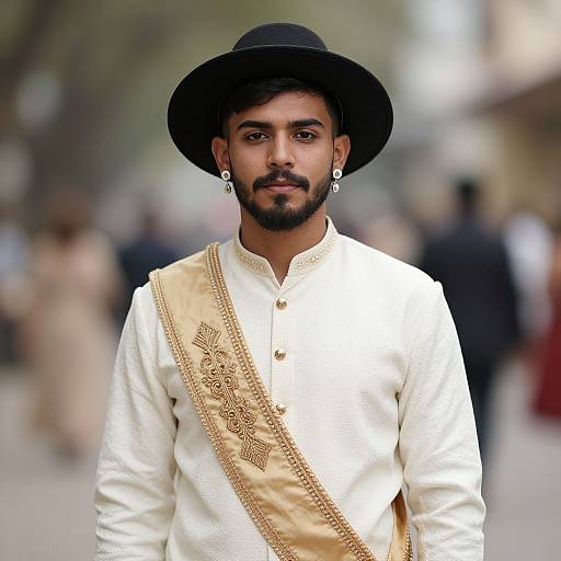 Stylish Outdoor Wedding Outfit Male