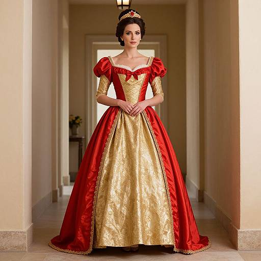 Elegant Madame Gothel Wedding Dress