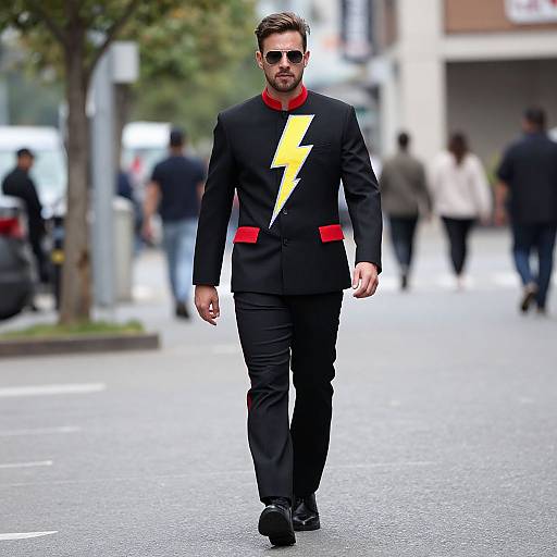 Lightning Pit Crew Costume Walk