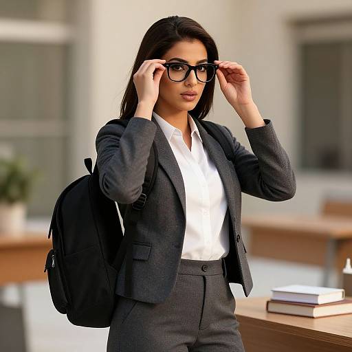 Photorealistic Qatari Woman Outdoors