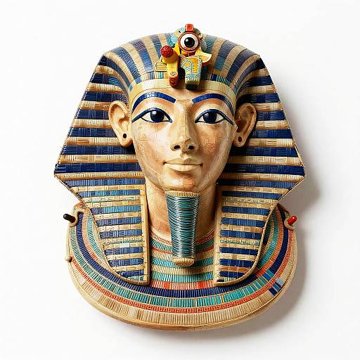 Pixelated Thutmose III Cameo Art